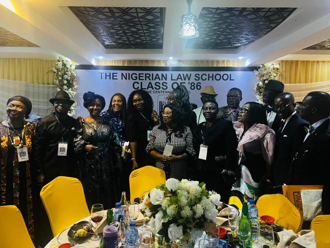 Nigerian Law School Class of 1986 portrait